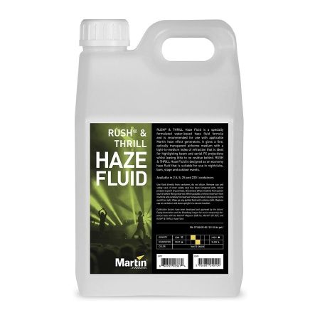 Жидкость для генераторов тумана MARTIN RUSH & THRILL Haze 5L