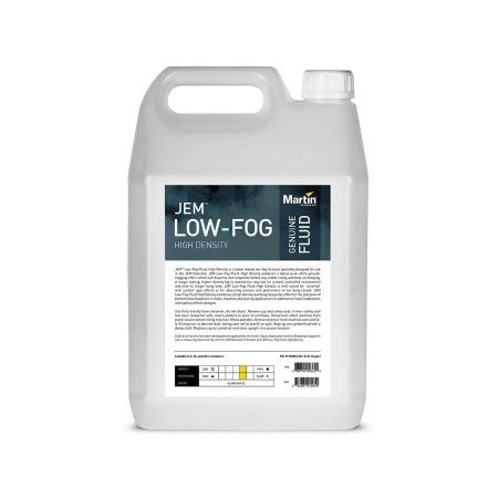 Жидкость для генераторов дыма MARTIN JEM Low-Fog, High Density 5L