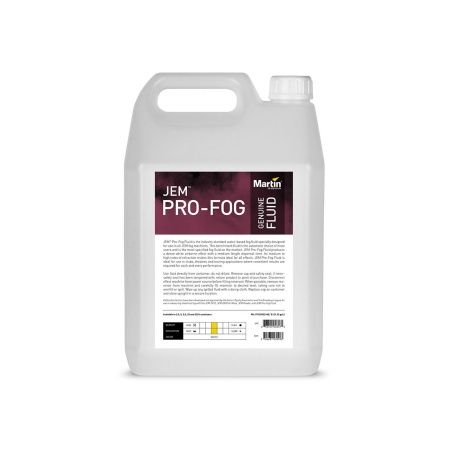 Жидкость для генераторов дыма MARTIN JEM Pro-Fog 5L